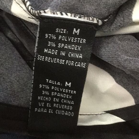 Kaelyn-Max Black and White Polka Dot Blouse M - Picture 6 of 6